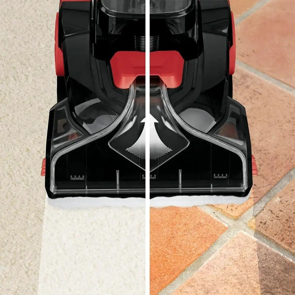 Aspirator Vertical 3 in 1 cu Spalare Injectie Apa si Abur 1200W – Fara Sac, 4L+4L, Silentios 36dB