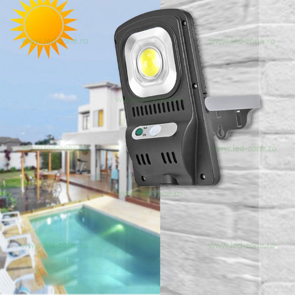 Lampa Solara COB JX-116 cu Senzor de Mișcare – Iluminare Automată, Eficientă și Ecologică