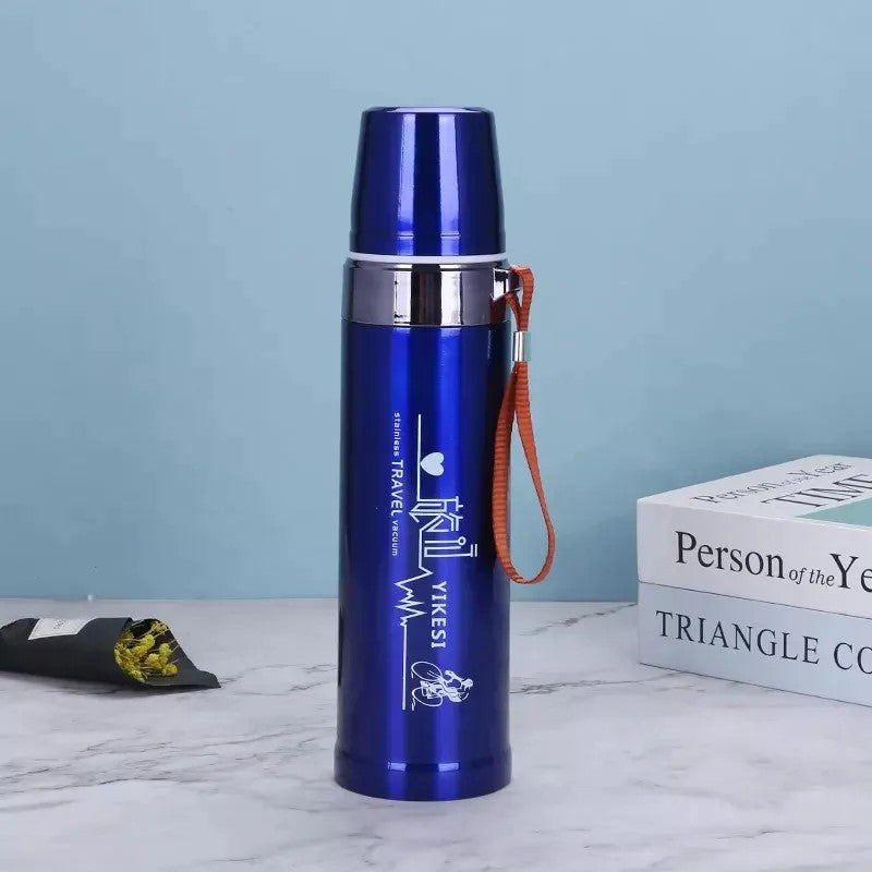 Cana termos 750ml cu perete dublu si capac etans – pentru bauturi calde sau reci