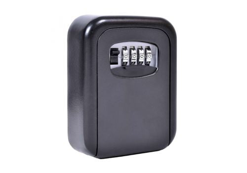 Mini seif din metal pentru pastrat chei sau obiecte mici cu inchidere cu cifru