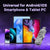 Set Gaming telefon complet 5 in 1 cu tastatura Iluminata RGB, emulator jocuri telefon, mouse gaming, suport telefon Inclus, mouse pad Inclus, Wireless, cu inteligent Spray control, compatibil Android