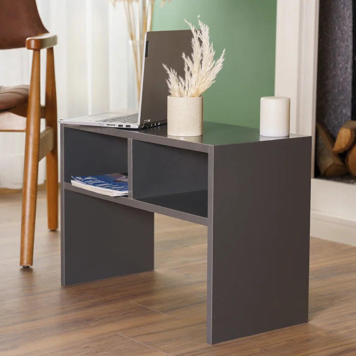 Măsuță multifuncțională din PAL 18 mm, stil scandinav, 44 x 30 cm, inalțime totală 64 cm