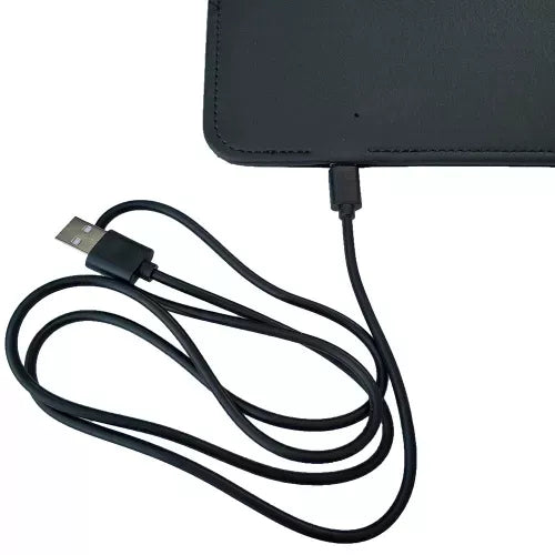 Mouse pad cu incarcare wireless 10W Andowl Q-T138, 28 x 22 cm, negru