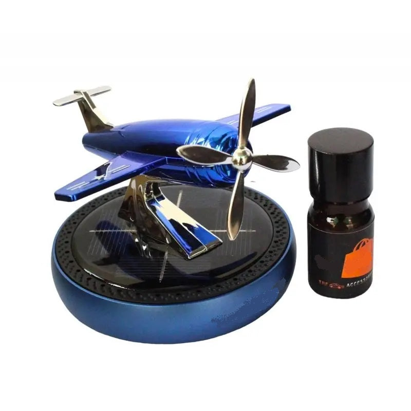 Odorizant auto tip avion, panou solar, ulei aromatic