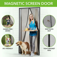 Perdea magnetica antiinsecte Magic Mesh 210 x 100 cm - imagine 6