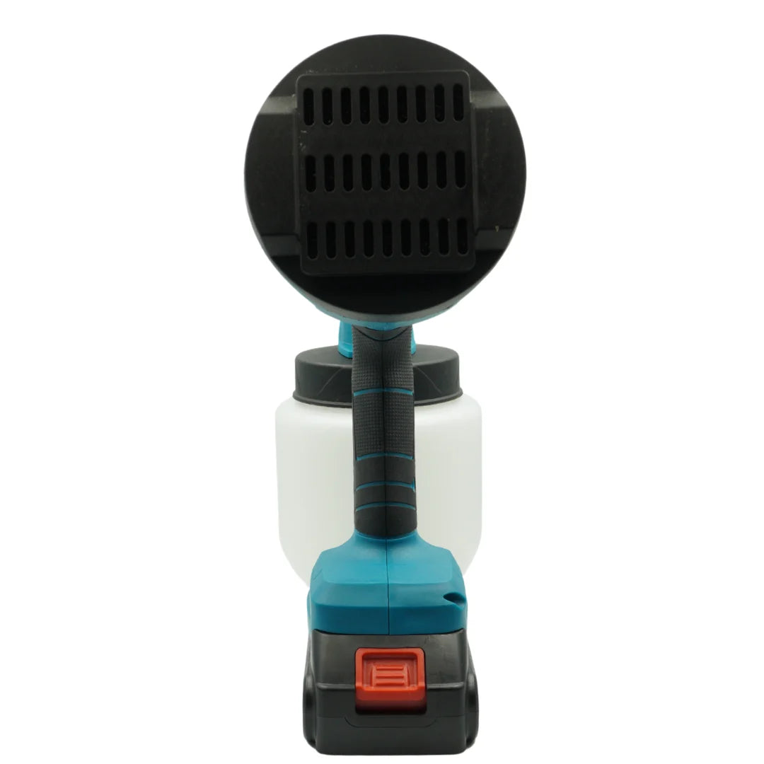 Pistol Electric de vopsea cu 2 acumulatori de 48v, 1000ml - 3 moduri de pulverizare, ideal pentru tavane, pereti si garduri, albastru