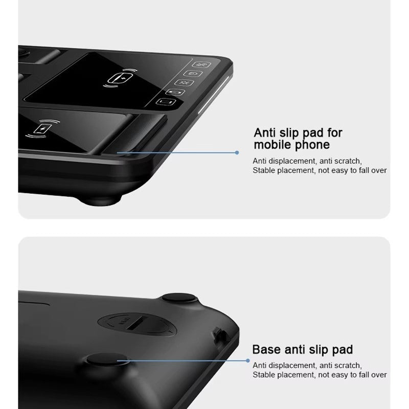 Statie de incarcare wireless, 30W, cu control tactil si incarcare rapida