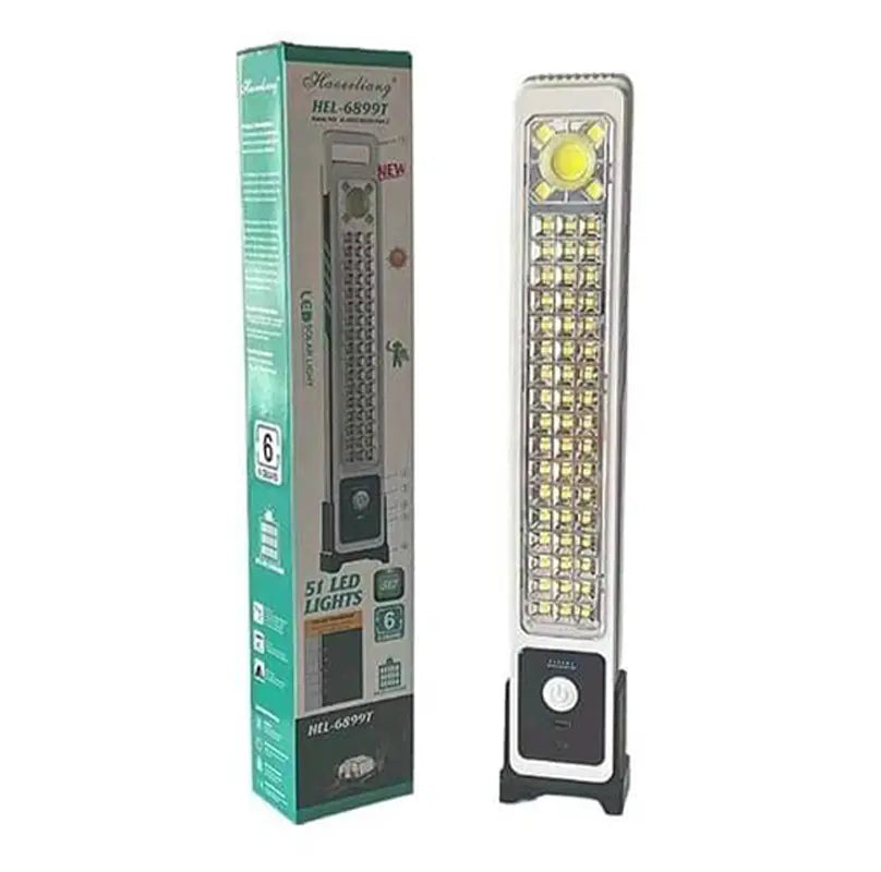 Lampa reincarcabila cu 51 LED-uri, 45W, 6 pozitii de lumina