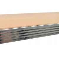 Raft metalic de colt, cu 5 polite, cadru otel galvanizat, polita MDF, 175 Kg/polita, 180x90x40 cm - imagine 6