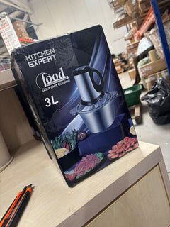 RESIGILAT — Tocator electric carne si legume, 4 lame inox, 2 viteze, capacitate mare, bol inox 5L / 500W · Incomplet #003