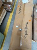 RESIGILAT — Comoda moderna si simpla cu 3 sertare si 2 usi, MDF, 140x40x75cm · Acceptabil #008