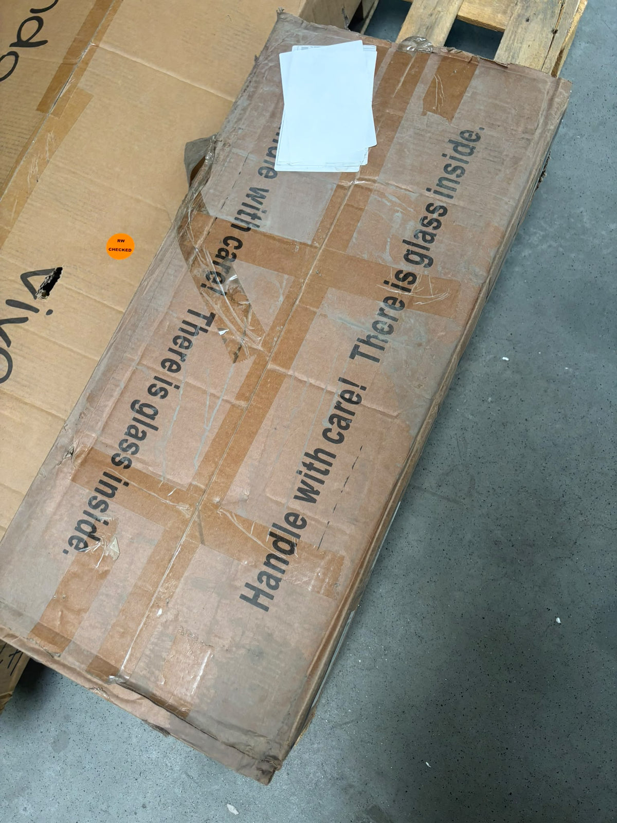 RESIGILAT — Dulap elegant pentru bucatarie, 4 rafturi, otel inoxidabil, usa cu geam cu deschidere verticala 80x32x144cm Alb · Acceptabil #001