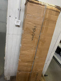 RESIGILAT — Dulap pantofi, din PAL, cu rafturi multiple – 120/140x32x100 cm, Alb/Gri 140X32X100 / Alb · Acceptabil #002