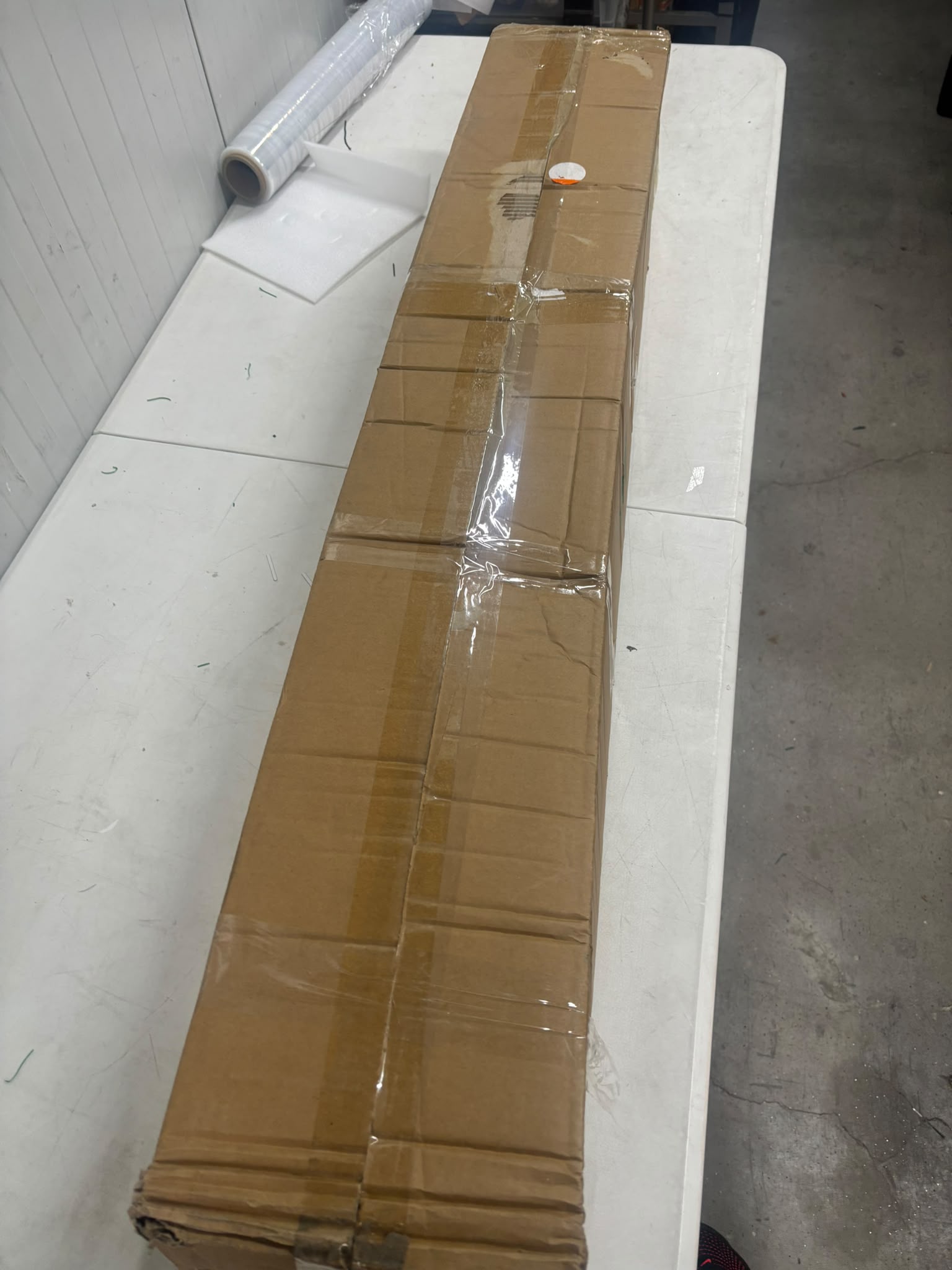 RESIGILAT — Brad artificial cu fibra optica multicolora si LED-uri, suport metalic, 120cm pana la 240cm 210cm · Incomplet #002