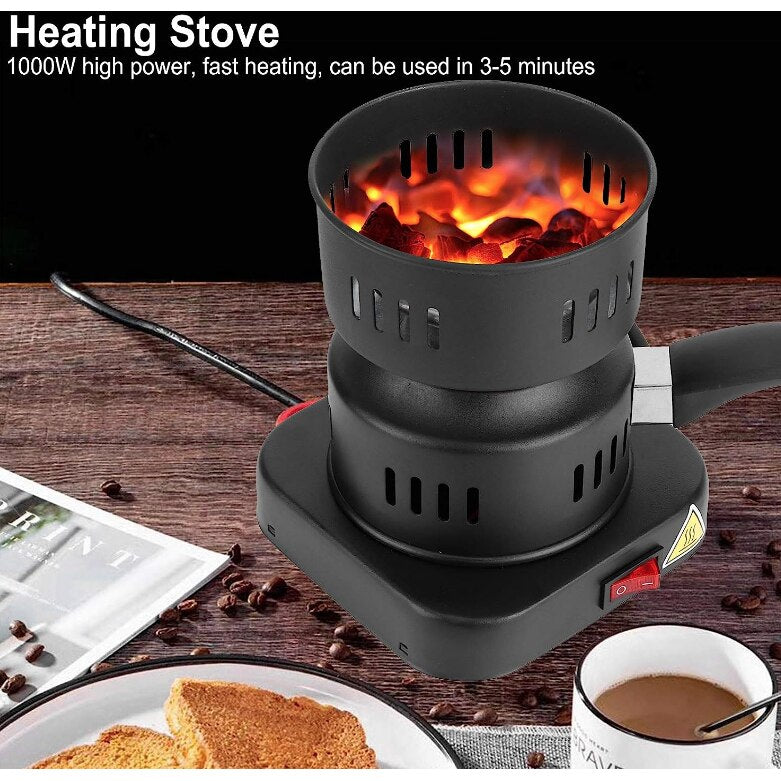 Mini aprinzator electric pentru carbuni de narghilea