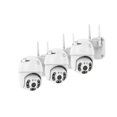Pachet camere supraveghere WIFI, 2MP sau 3MP, FULL HD, vedere color noaptea, Micro SD, Rotire 360, detectie forma umana