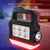Lanterna solara COB +LED portabila, reincarcabila, raza lunga, 50m, design compact