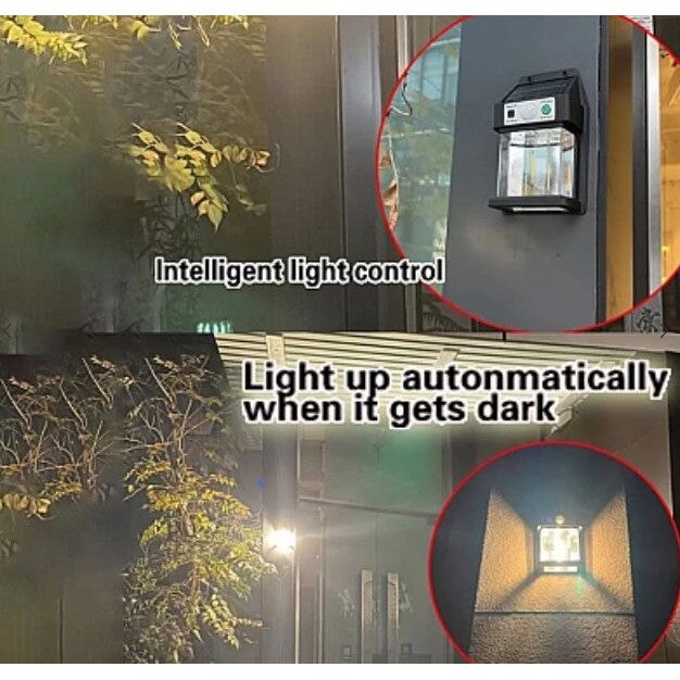 Lampa Solara de Perete 3W cu Senzor 600 LM