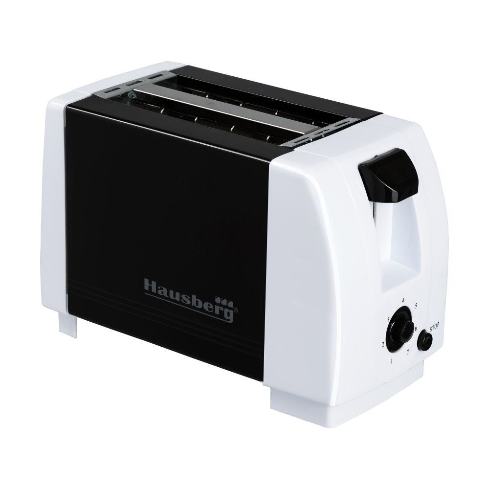Prajitor de paine Hausberg HB-150, 700 W, 2 felii, 6 trepte,