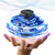 Mini drona flying spinner cu lumina led