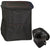 Cos de gunoi mini pentru masina, organizator cu capac, etans, negru, 26 x 23 x 16 cm