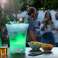 Frapiera LED 7L cu Boxa Bluetooth, Lumina Ambientala Multicolora