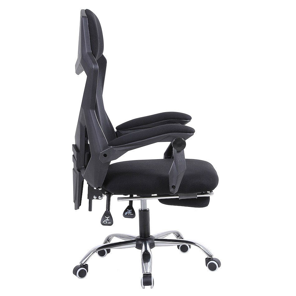 Scaun de Gaming Ergonomic Predator cu spătar ventilat și design futurist