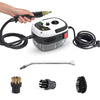 Aparat de curatat cu abur, 4 ccesorii incluse, 2500W, alb/negru