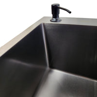 Chiuveta de Bucatarie Profesionala, Inox, 72x48x25 cm - imagine 8