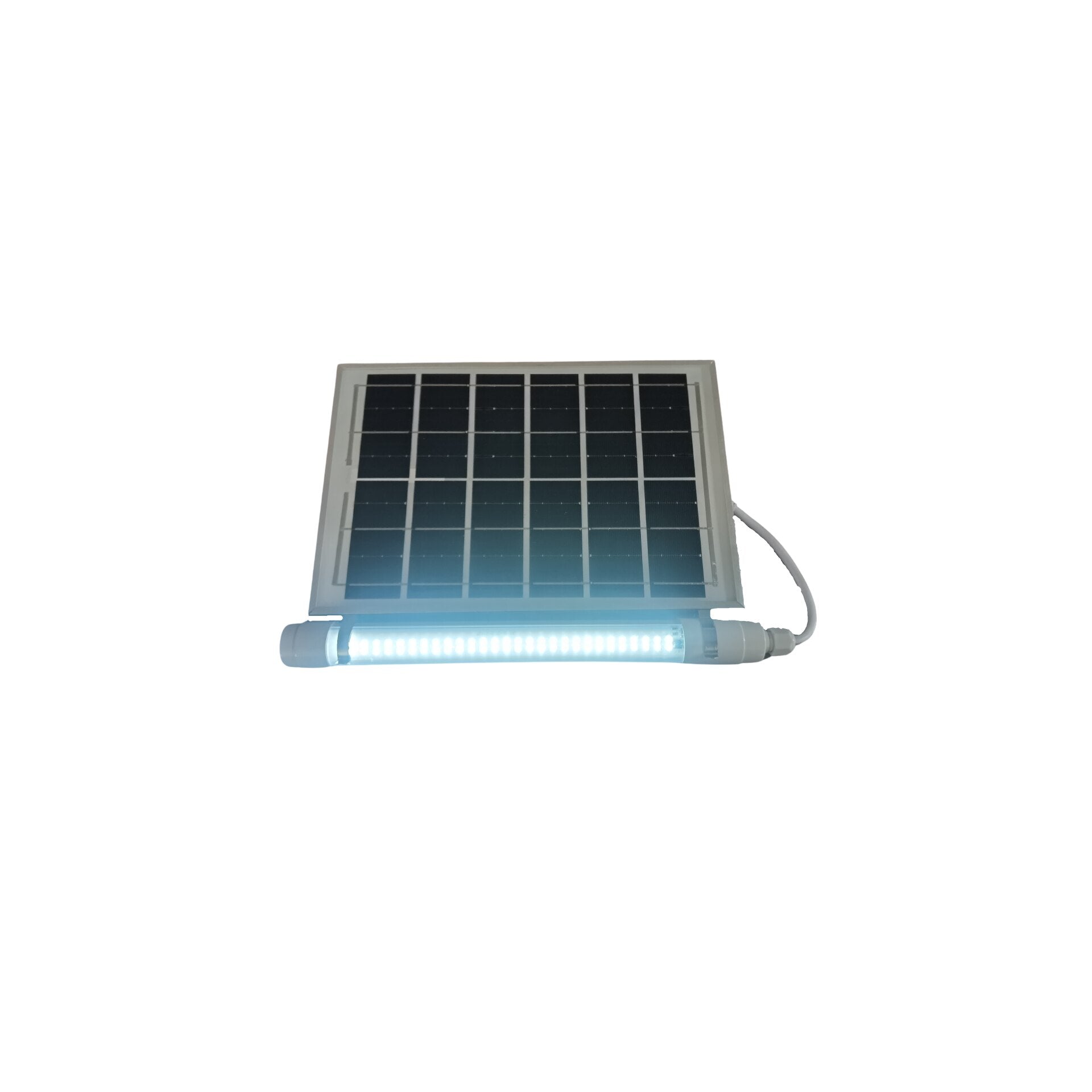 Lampa solara tip neon, Led 36W lumina rece cu panou solar, lungime Tub, 26 cm