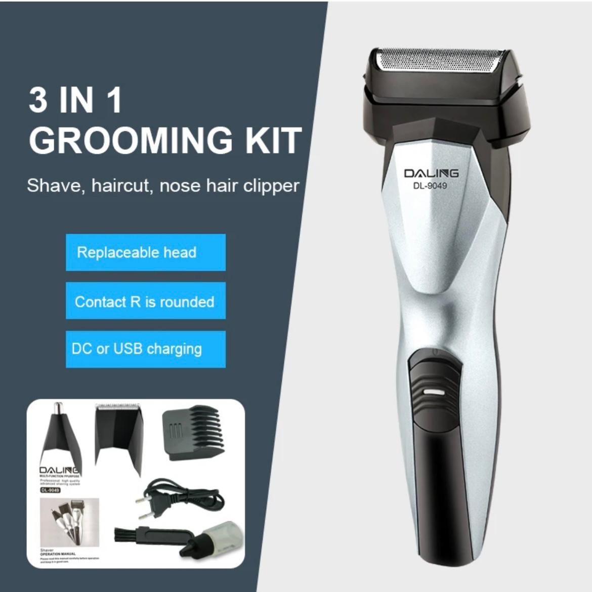 Aparat de tuns si ras 3 in 1  Daling DL-9049