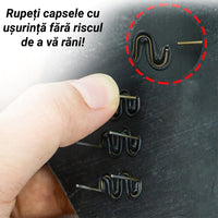 Trusa aparat sudat plastic, pistol profesional pentru lipit/sudat plastic, kit pentru repararea fisurilor din plastic