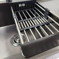 Chiuveta de Bucatarie Profesionala, Inox, 72x48x25 cm - imagine 6