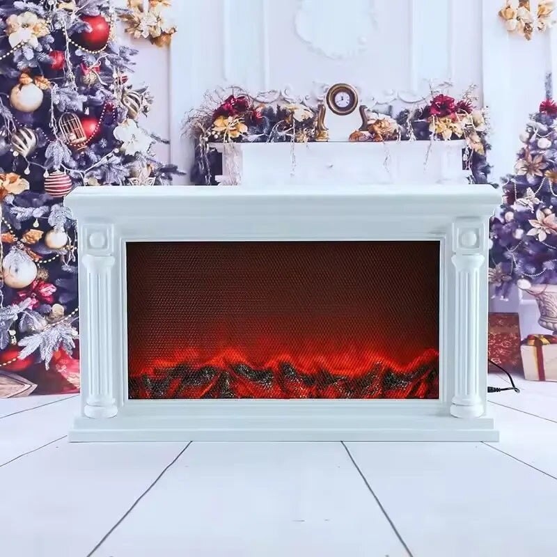 Semineu decorativ Bellamonte 64 x 27 cm