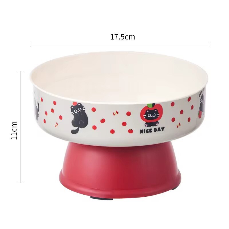 Bol ecologic pentru pisici si caini, 17.5 x 17.5 x 11 cm