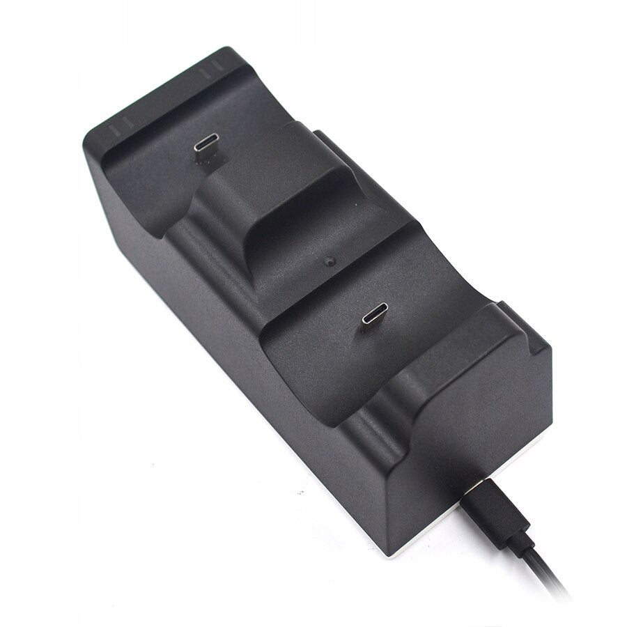 Statia de incarcare Dual Usb Playstand pentru PlayStation 5 PS5, Negru