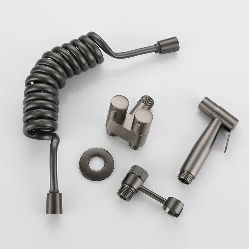 Set dus igienic pentru bideu sau vas WC