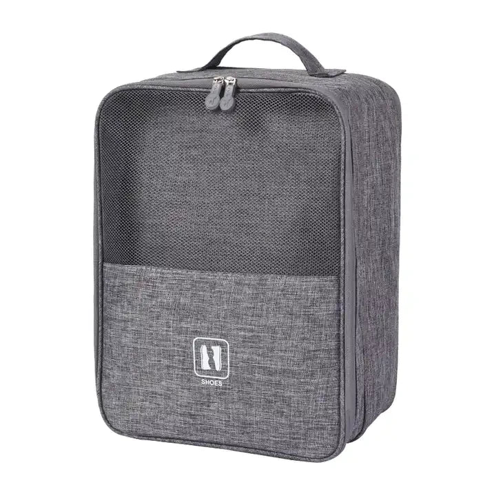 Geantă Organizatoare de Călătorie pentru Încălțăminte – 3 Compartimente, Material Impermeabil