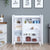 Dulap multifunctional cu 3 usi, Design scandinav modern 103.5 x 90 x 30cm
