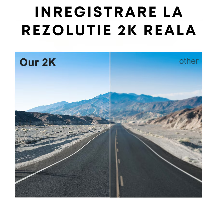 Camera video auto DVR 2K, cartela SIM 4G, monitorizare parcare 24h, 2 camere fata-spate, monitorizare parcare, control din aplicatie, G-senzor, inregistrare in bucla, vedere nocturna, unghi vizual larg, display LCD 3 inch