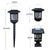 Lampa Solara Anti-Insecte 2 in 1 cu LED UV si Lumina Decorativa, Exterior/Interior, 3 Tipuri de Montaj, IP44, Autonomie 8h,