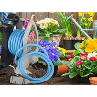 Set furtun gradinarit 10m 1/2" cu suport, plastic, 26x17x14cm - imagine 7