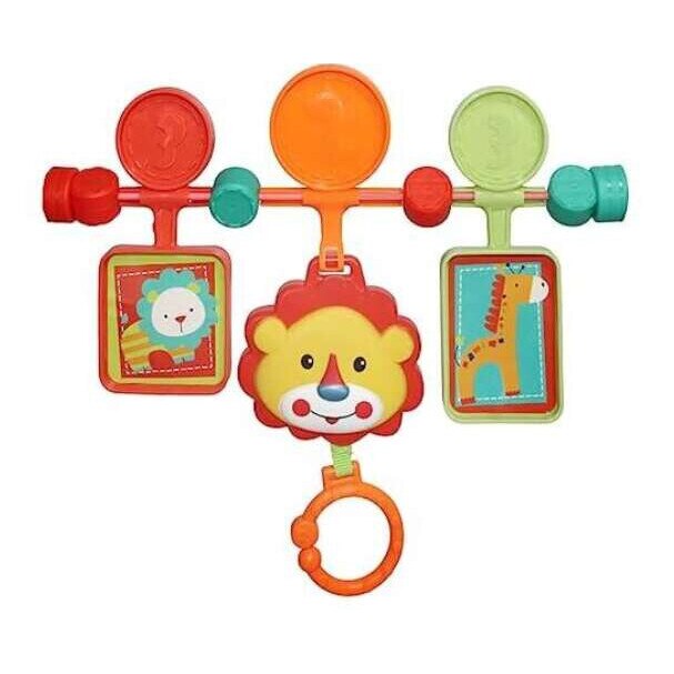 Balansoar multifunctional 3 in 1, 0-18kg, bara de jucarii detasabila, Muzica si Vibratii linistitoare, cadru metalic rezistent, ransformabil