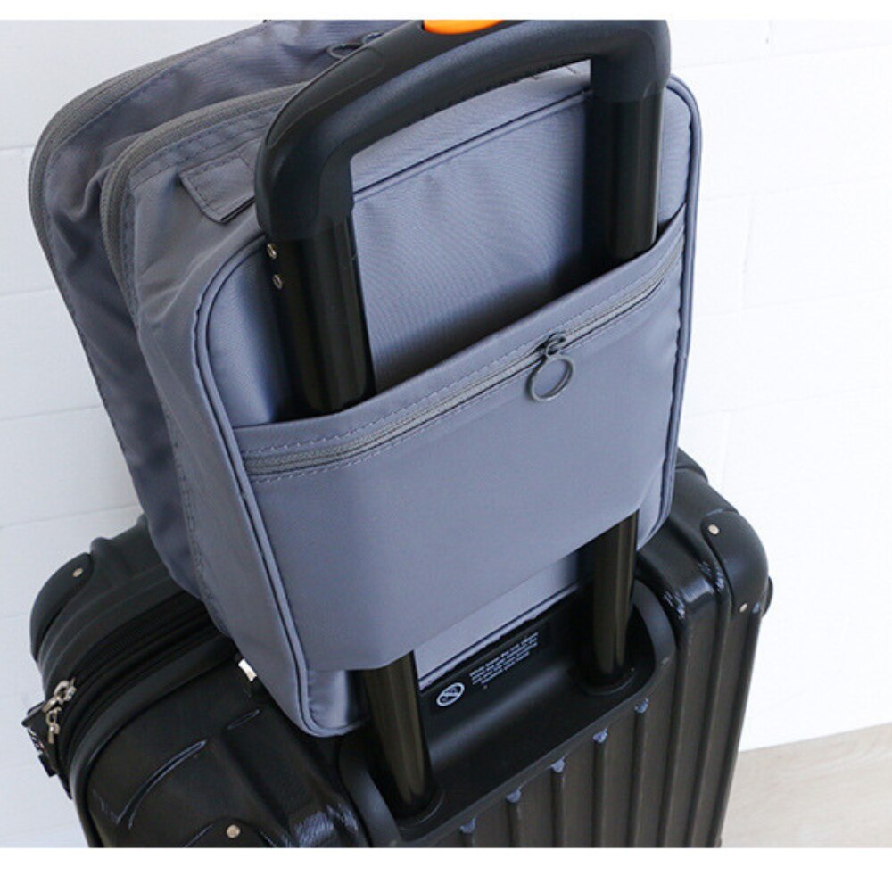 Geantă Organizatoare de Călătorie pentru Încălțăminte – 3 Compartimente, Material Impermeabil