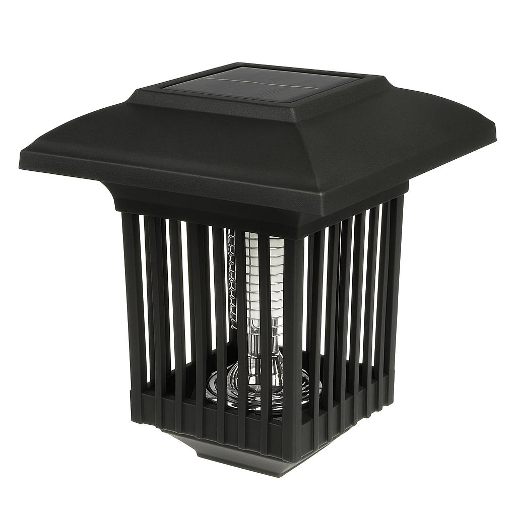 Lampa Solara Anti-Insecte 2 in 1 cu LED UV si Lumina Decorativa, Exterior/Interior, 3 Tipuri de Montaj, IP44, Autonomie 8h,