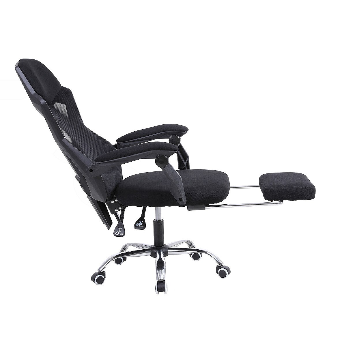 Scaun de Gaming Ergonomic Predator cu spătar ventilat și design futurist