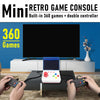 Consola Jocuri Arcade Retro 360 jocuri in 1 cu 2 joystick-uri Alb