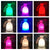 Lampa de masa portabila RGB cu baterie reincarcabila, impermeabila, pentru camping în aer liber, lampa de noptiera pentru acasa