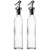Set elegant pentru ulei, oțet și condimente – 2 sticle din sticlă 500 ml + 3 recipiente cu linguriță 250 ml