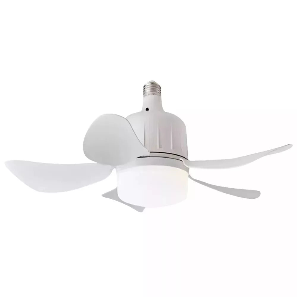 Ventilator de tavan cu LED, 40W, control de la distanta, 52cm x 20cm, alb